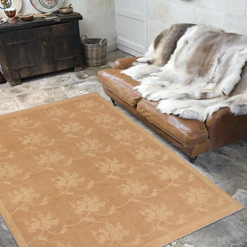 handmade Transitional Kafkaz Chobi Ziegler Lt. Brown Beige Hand Knotted RECTANGLE 100% WOOL area rug 9 x 11
